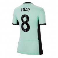 Chelsea Enzo Fernandez #8 Tredjedrakt Dame 2023-24 Kortermet
